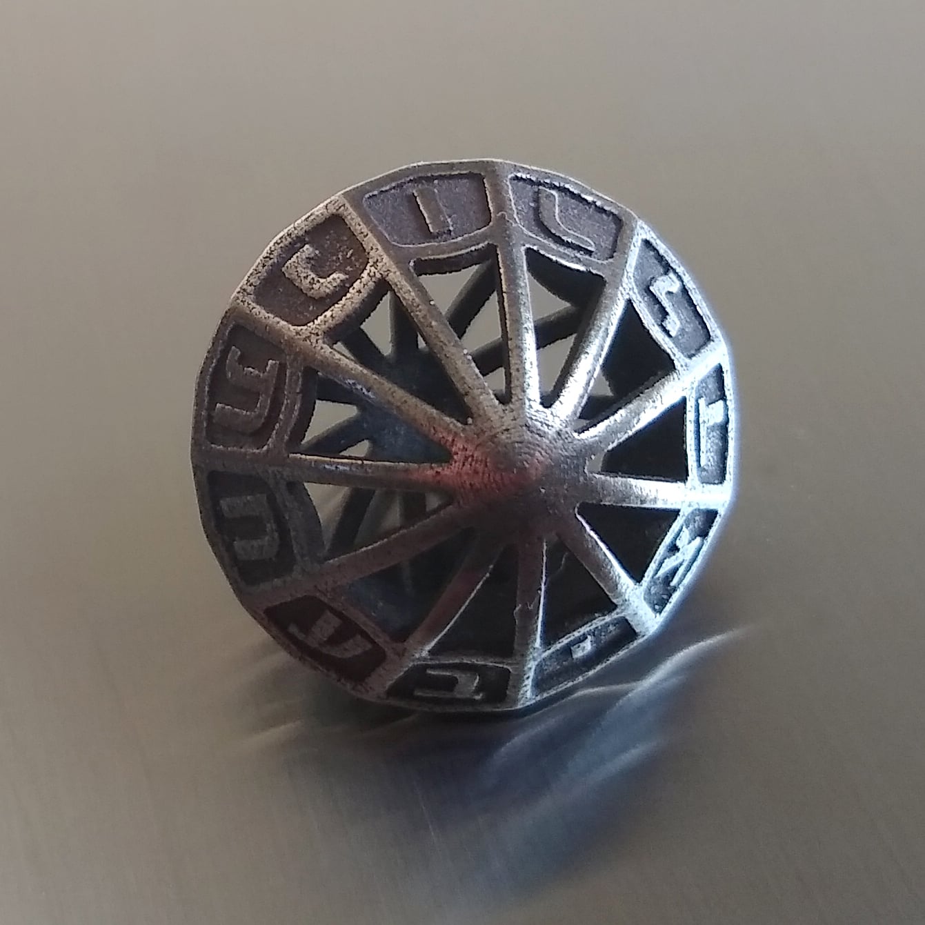 Alphabet Dice Collection 3d model