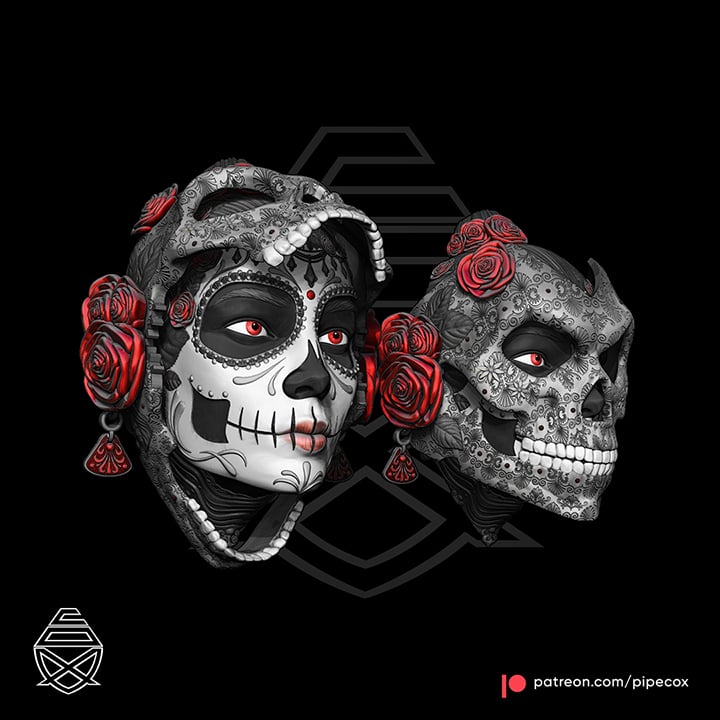 Catrina 3d model