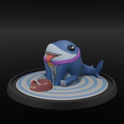 Jeff the Land Shark 3d model