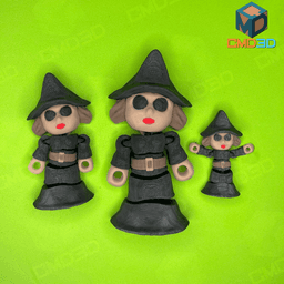 Minizens - Witch 3d model
