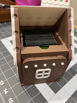Mimic Gingerbread House Deck Box 3d model