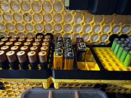 Multiboard 9V Battery Multibin Insert 2x1x0.5 3d model