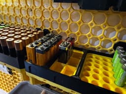 Multiboard 9V Battery Multibin Insert 2x1x0.5 3d model