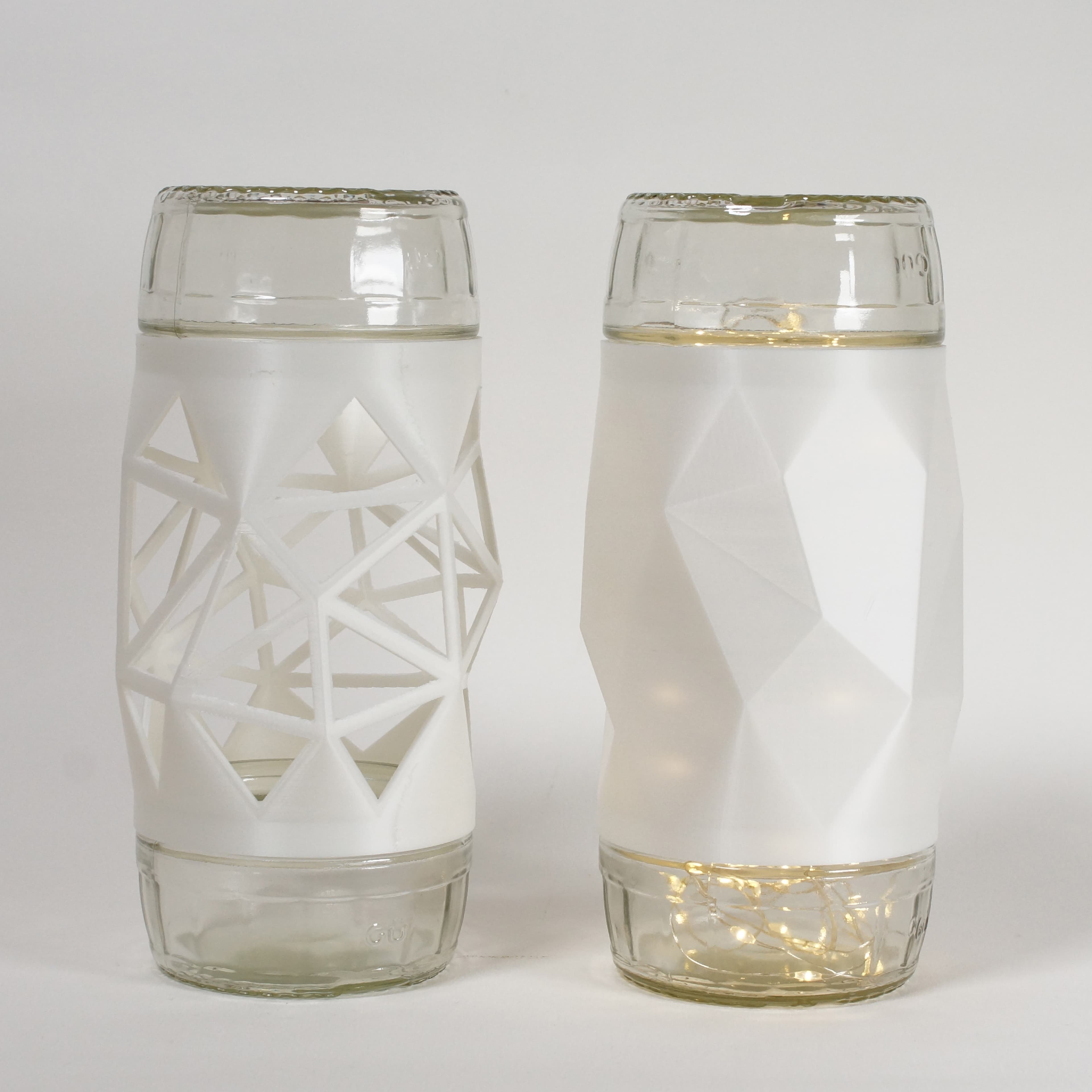 Gu Jar Low Polly Containers 3d model