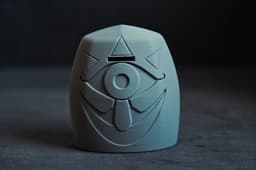 Gossip Stone Piggy Bank 3d model