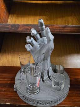 Zombie hand 3d model