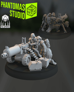 Lycan Heavy Bolter 3d model