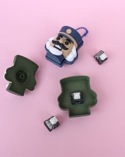 Nutcracker Clicker Keychain β 3D Fidget Toy 3d model