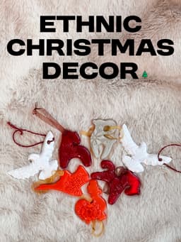 Ethnic Christmas decor 3d model
