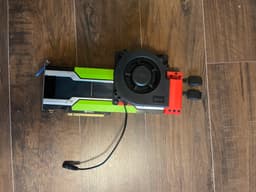 Tesla M40 Blower Fan Adapter 3d model