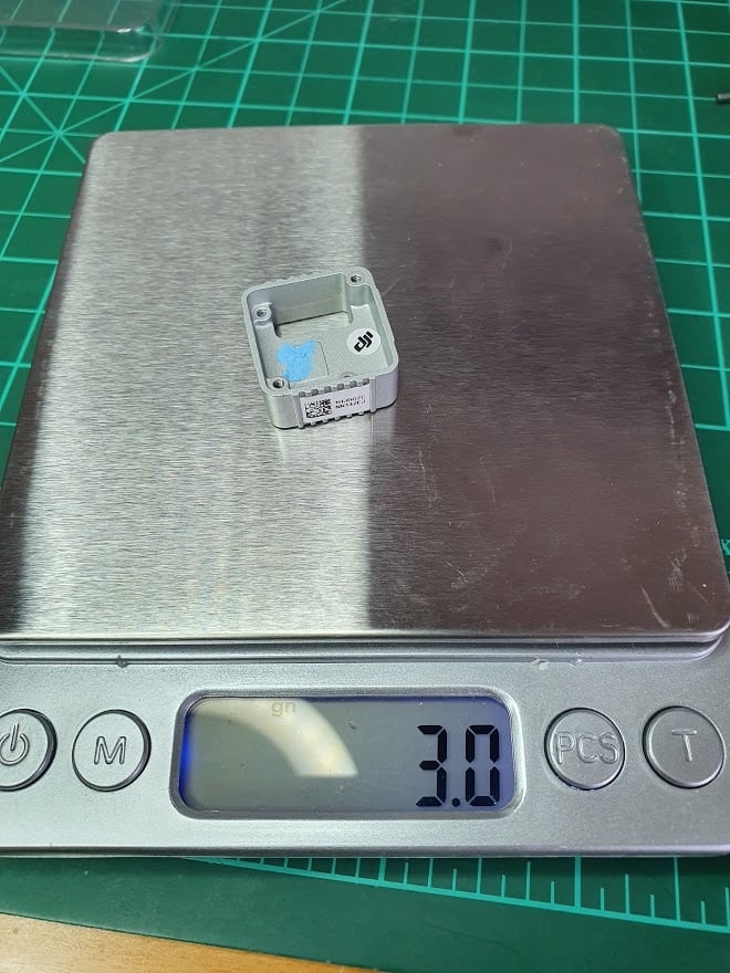 DJI HD Camera weight reduction mod 3d model