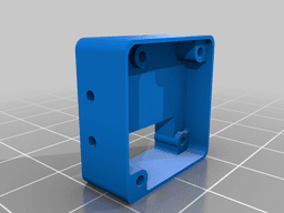 DJI HD Camera weight reduction mod 3d model