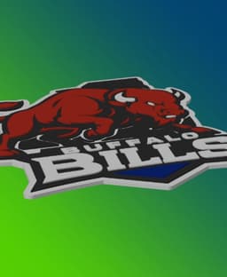 Buffalo Bills Custom Series 1: Part 21/32 3d model