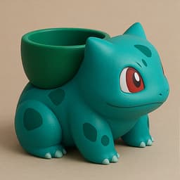 Bulbasaur Pot.stl 3d model