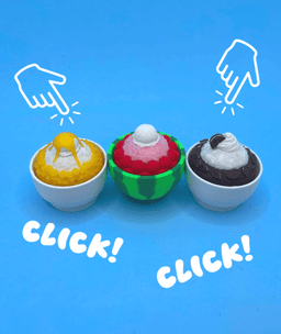 Bingsu Clickers! 3d model