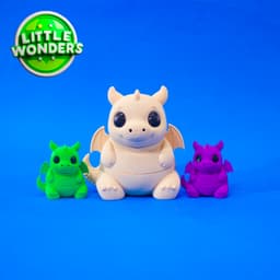 Chubby Dragon 3d model
