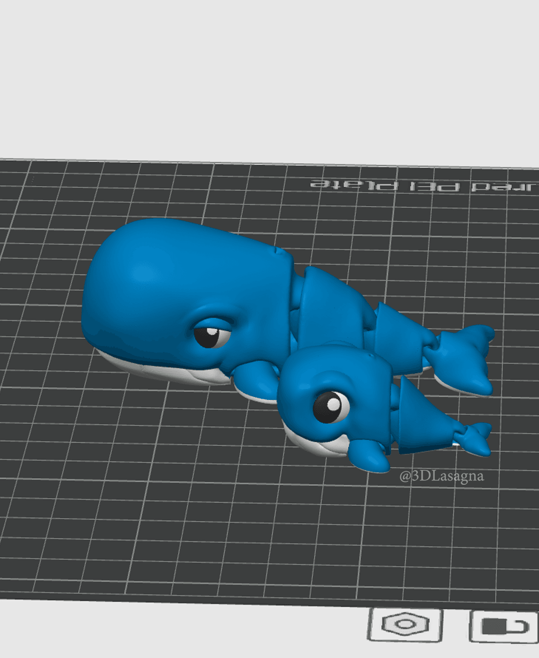 3DL Whales 3d model