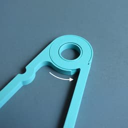 Print-in-place Clothes Hanger, foldable 3d model