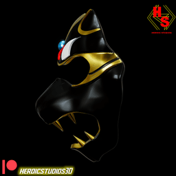 Cursed Wolf Mask 3d model