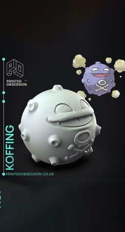 Koffing - Pokemon - Fan Art 3d model