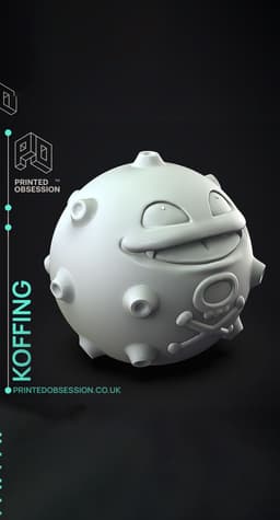 Koffing - Pokemon - Fan Art 3d model