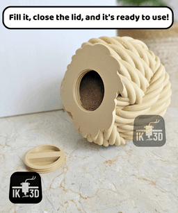 Monkey Fist Knot Door Stopper 3d model