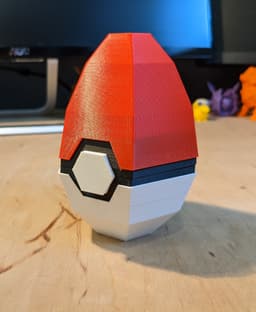 Pokemon Easter Egg Pokeball Box 3d model
