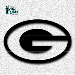 GreenBay Packers Logo wall art Football decor 3d model