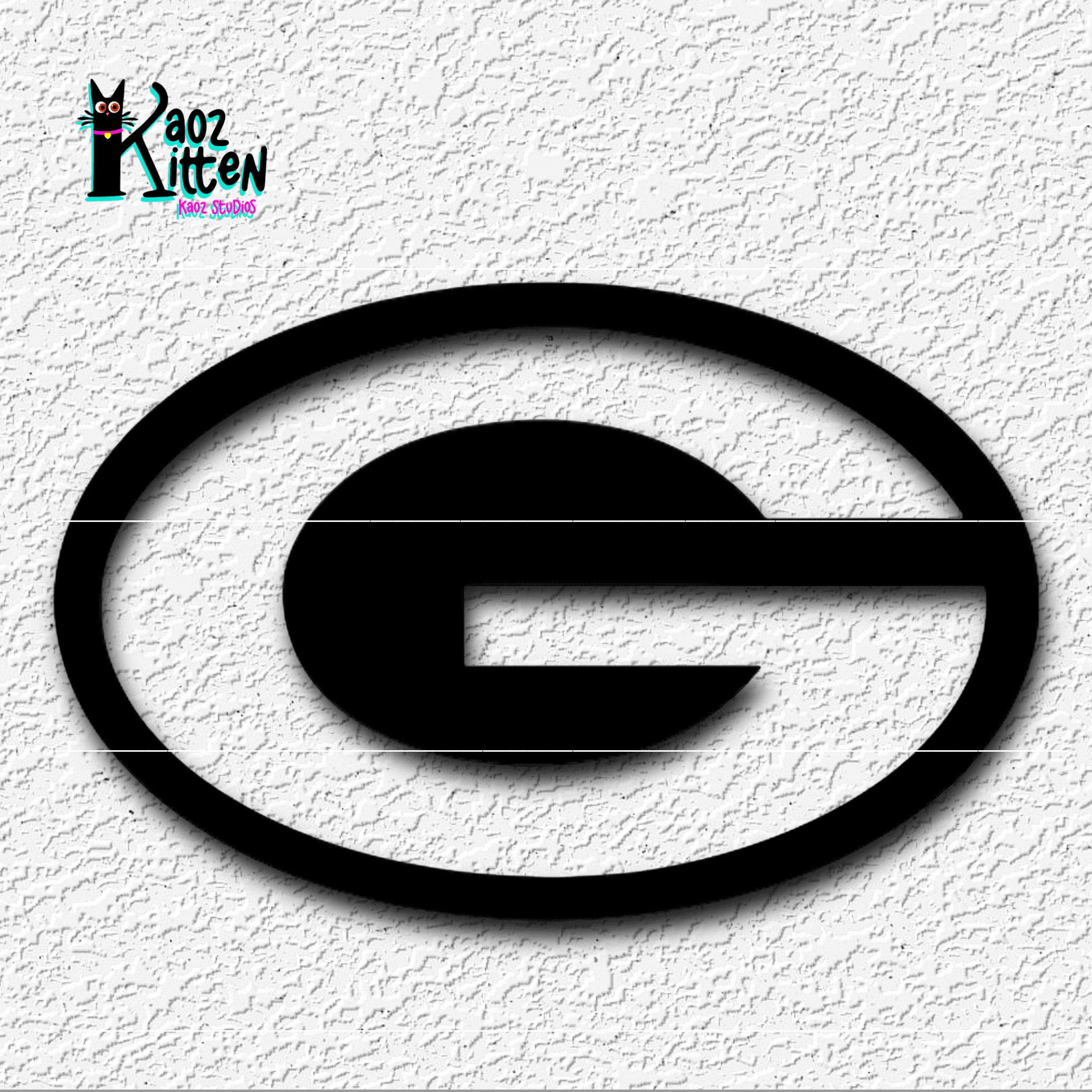 GreenBay Packers Logo wall art Football decor 3d model