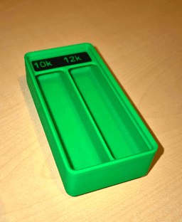 Gridfinity Resistor Bins E12 3d model