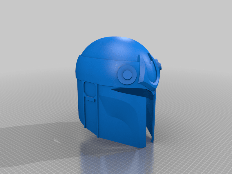 Sylvie Loki Mandalorian Helmet 3d model