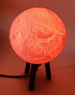 Hybrid Hanging/Desk Comet Vesta Lamp 3d model