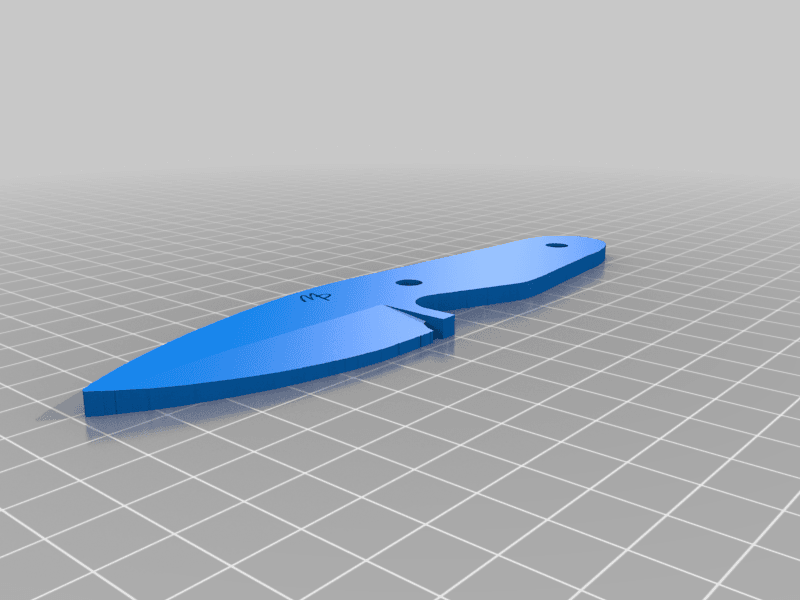 MP Messer No. 3 3d model