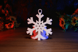 Snowflake - Christmas Tree Decoration 3d model