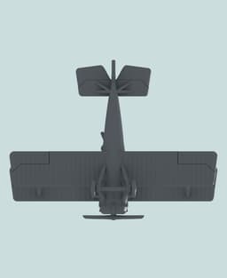 1:144 Hanriot H.D.3 3d model