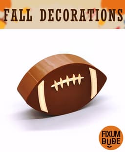 Simple Fall Table Decorations 3d model