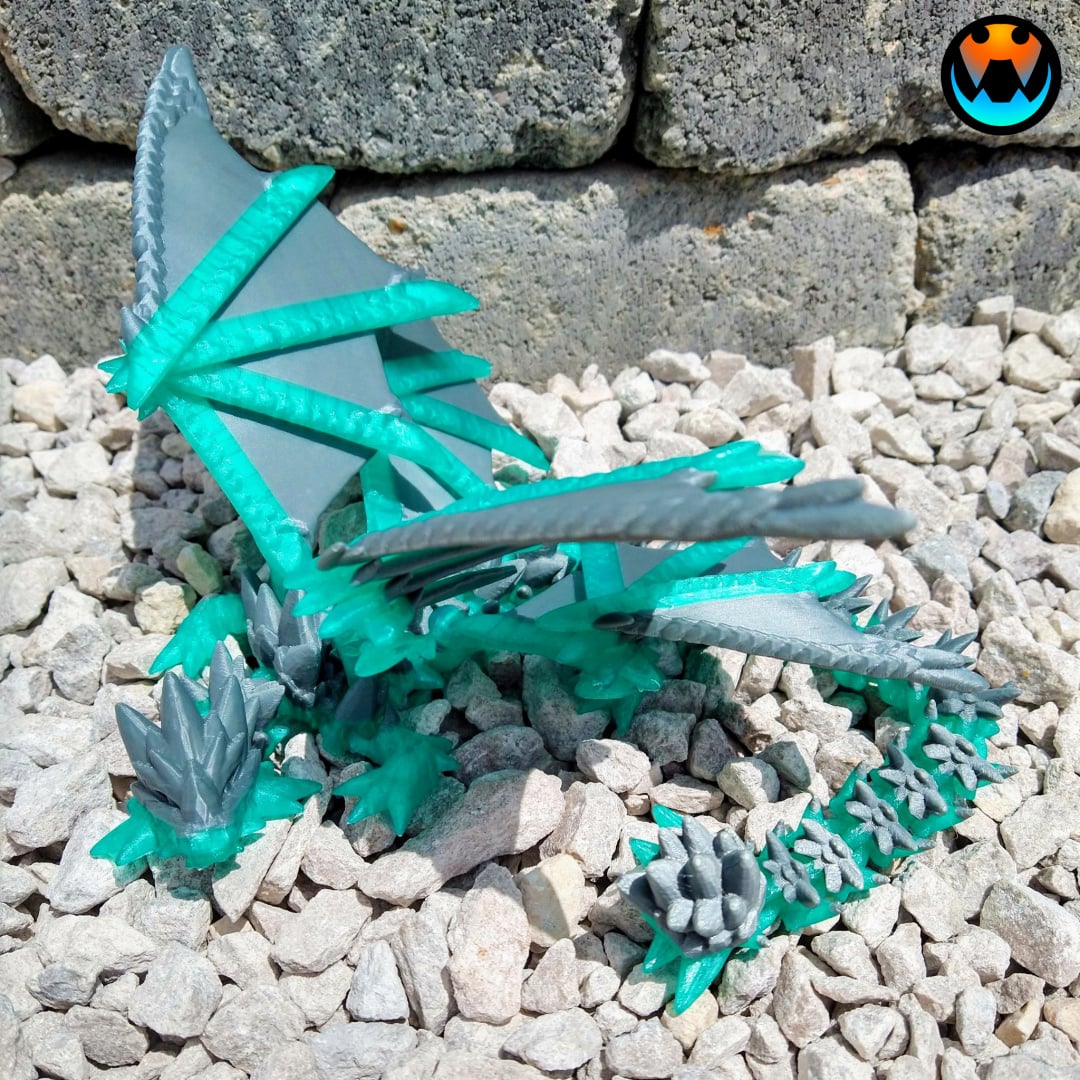 Armor Spike Dragon 3d model