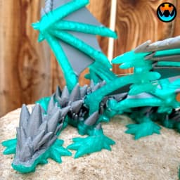Armor Spike Dragon 3d model