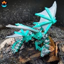 Armor Spike Dragon 3d model