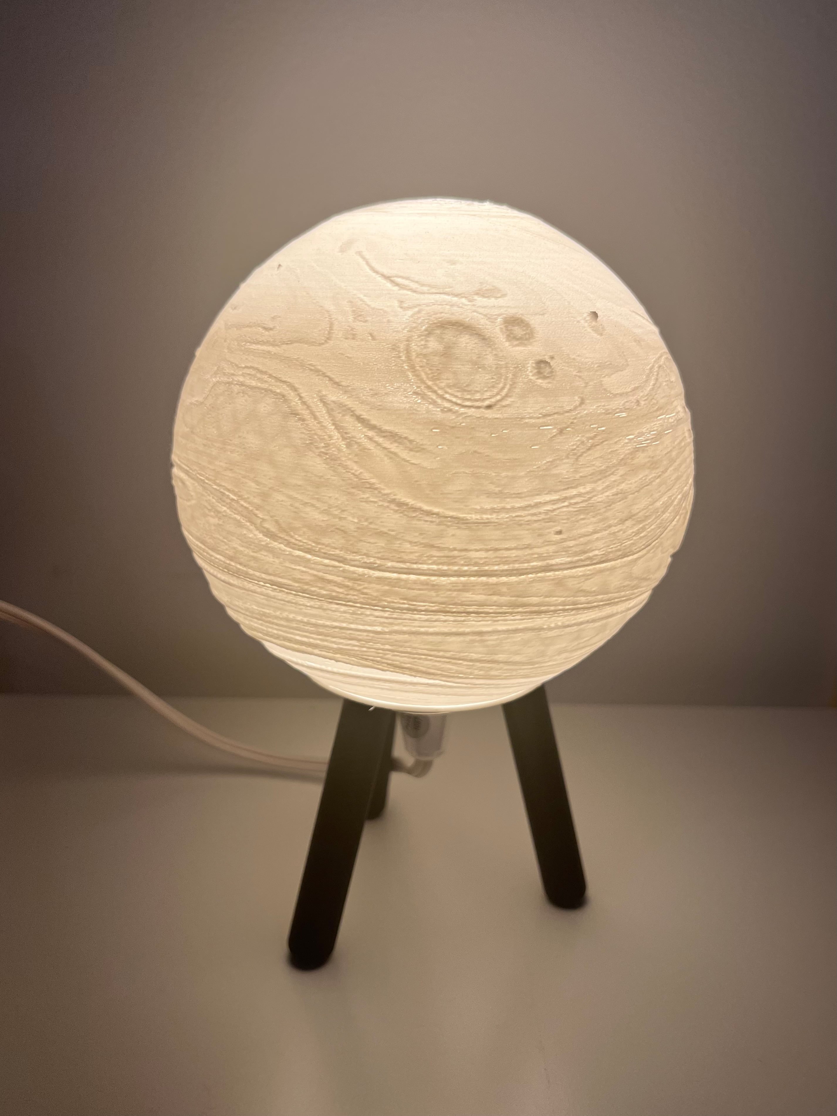 I printed Saturn and it turned out pretty nice! I had trouble fitting the ring on my bed plate so I had to go without it but it looks fine regardless.