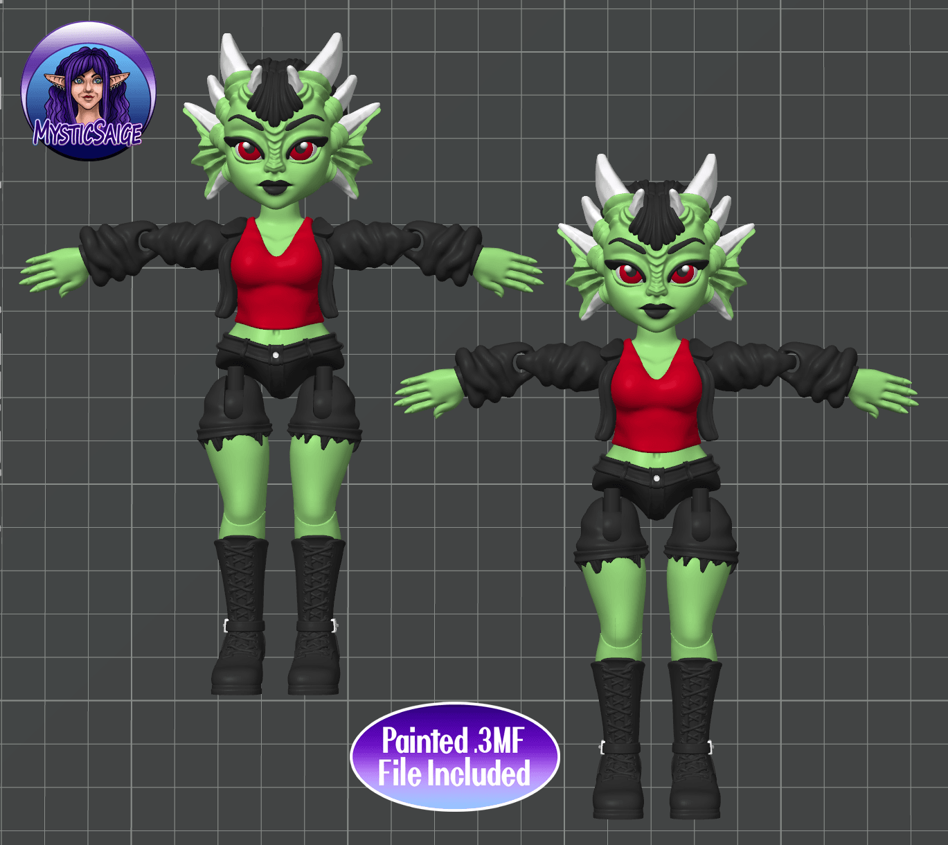 Dragon Doll 3d model