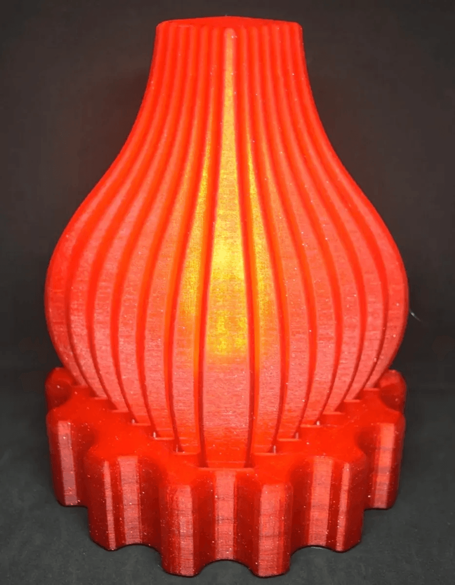 Fractal Led Lamp 2 3d model
