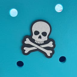 Crossbones Bogg Charm 3d model