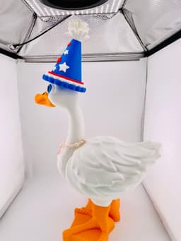 Party Hat Set Goose Gear for Porch Goose 3d model