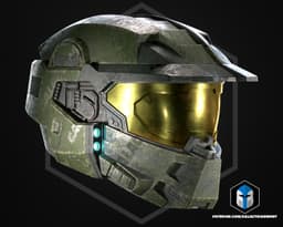 Master Chief Deimos Helmet - 3D Print Files 3d model