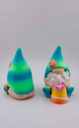 Beach Vibe Gnome -Sand Pail 3d model