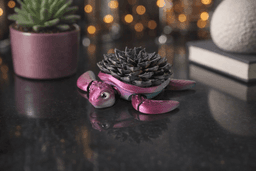Flexi Turtle Desk Buddy with Succulent Shell 3d model