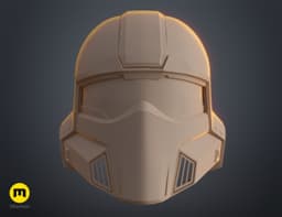 Helldivers 2 B-01 Helmet 3d model