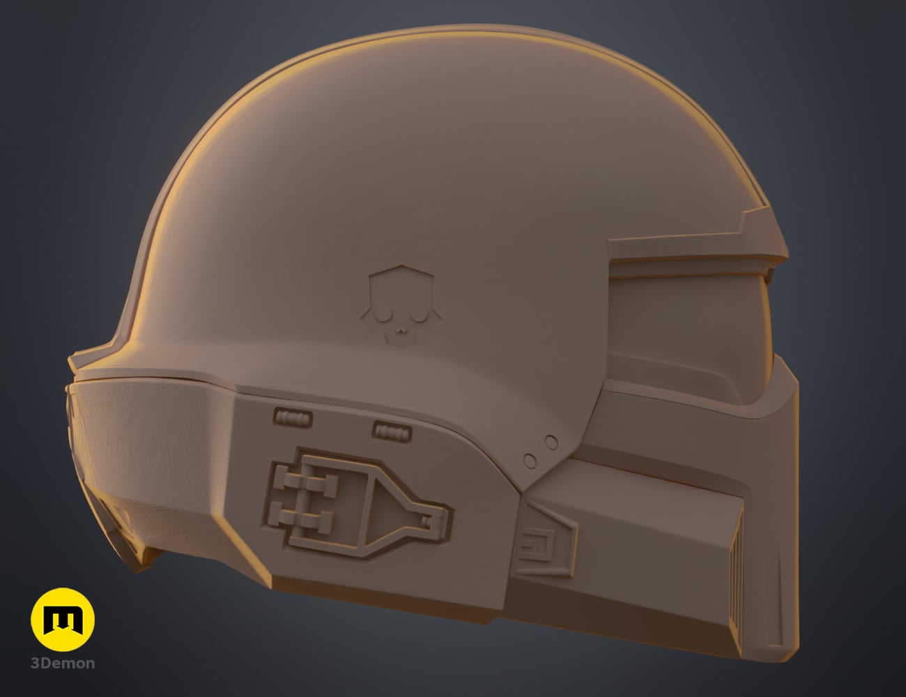 Helldivers 2 B-01 Helmet 3d model