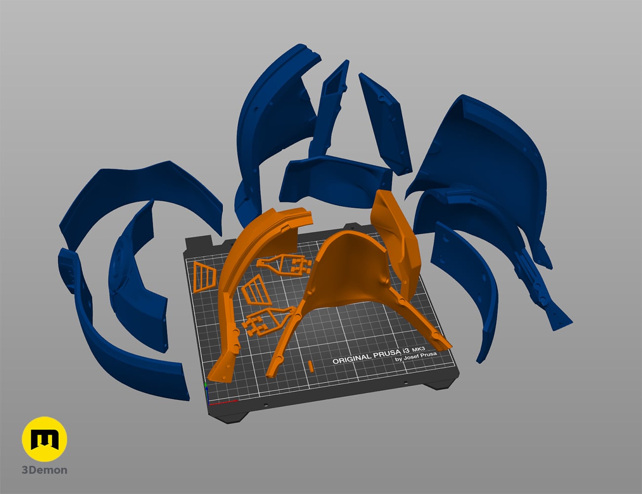Helldivers 2 B-01 Helmet 3d model